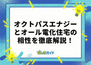 オクトパスエナジーのオール電化プランは安い？ 料金体系やお得に使うコツも徹底解説！【2026年10月】